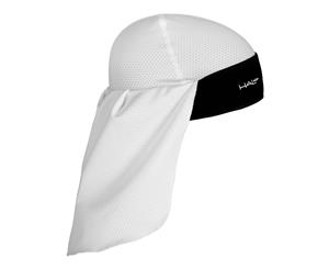 Halo Solar Skull Cap and Tail Sun Protection - White
