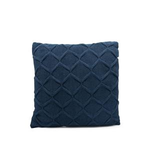 Home Design 43 x 43cm Ink Cable Knit Interior Cushion