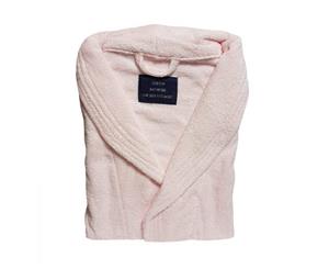 Hotel Soft Touch Egyptian Cotton Terry Towelling Bath Robe Medium Pink