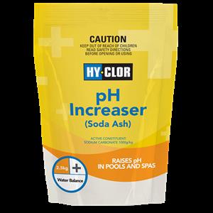 Hy-Clor 2.5kg Soda Ash pH Increaser Soft Pack