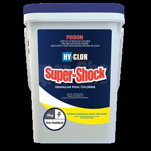 Hy-Clor 4kg Super Shock Granular Pool Chlorine