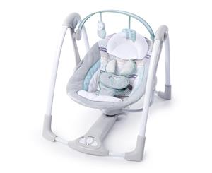 Ingenuity Battery/AC PowerAdapt Baby/Infant Swing Rocker/Rocking Chair Grey 0m+