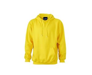James And Nicholson Unisex Hooded Sweatshirt (Sun Yellow) - FU484