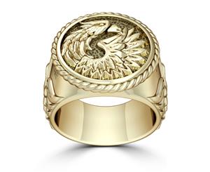 Khabib Nurmagomedov Ring For Men In Sterling Silver Design by BIXLER - Sterling Silver