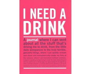 Knock Knock I Need a Drink Mini Inner-Truth Journal - Notebook / blank book