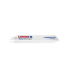Lenox 225 x 25 x 1.1mm 10TPI Lazer Reciprocation Saw Blade - 2 Pack