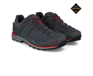 Mammut Mens Alnasca Low GORE-TEX Walking Shoes Sneakers Trainers Grey Red