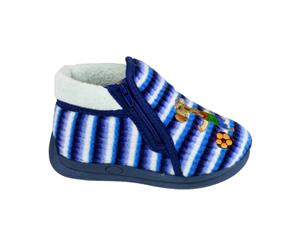 Mirak Safari Childrens Unisex Slippers (Blue) - FS2863