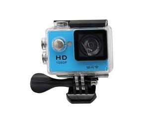 N9Se Portable 30M Waterproof Wi-Fi Loop Recording 1080P Action Camera Blue