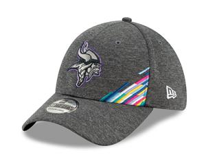 New Era 39Thirty Cap - CRUCIAL CATCH Minnesota Vikings - Charcoal