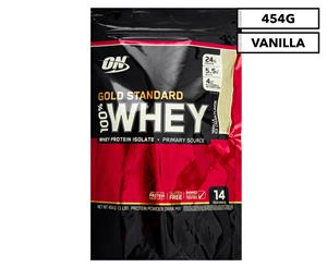 Optimum Nutrition Gold Standard 100% WPI Protein Powder Vanilla Ice Cream 454g