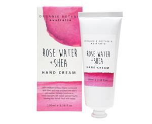 Organik Botanik Hand Cream Rose Water & Shea 100mL