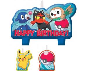 Pokemon Core Birthday Candle Set