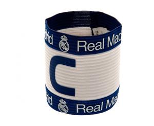 Real Madrid Cf Captains Arm Band (White/Blue) - TA4566