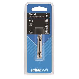 Sutton Tools No.11 Tupoint Panel Drill Bit - 2 Pack