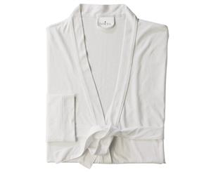 Towel City Womens/Ladies Wrap Bath Robe / Towel (180 Gsm) (White) - RW1587