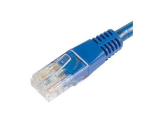 Wicked Wired CAT5E UTP RJ45 To RJ45 Network Cable - Blue - 2m