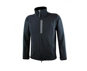 Wilderness Wear Men's Ascent Merino Soft Shell Jacket - Black