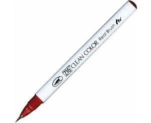 ZIG Kuretake Clean Colour Real Brush Pen 260 Deep Red