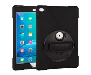 aXtion Bold MP Tough Case iPad Air 2 built in Handstrap & Kickstand - Black