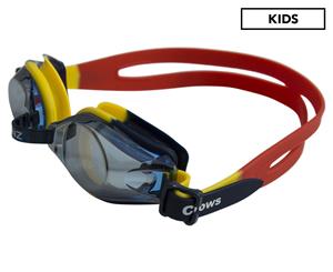 AFL Kids' Adelaide Crows Swimming Goggles - Navy/Yellow