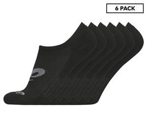ASICS Unisex Invisible Sock 6 Pack - Black