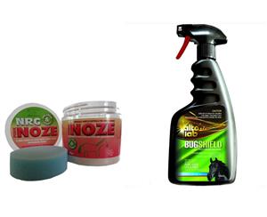 Alto Bug Shield Fly Repellent And Nrg Pink Noze Zinc Horse Dogs Cats Animals