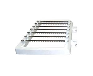 Bakermax Cutter For Bread Slicer Machine With 15 Knnives 25mm - Silver