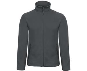 B&C Collection Mens Id 501 Microfleece Jacket (Dark Grey) - RW3527