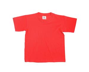 B&C Kids/Childrens Exact 150 Short Sleeved T-Shirt (Sport Grey) - BC1286