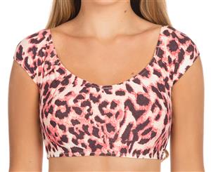 Billabong Women's Amazon Crop Bikini Top - Pale Blush