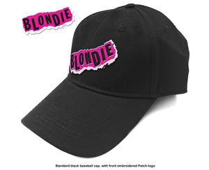 Blondie - Punk Logo Men's Baseball Cap - Black