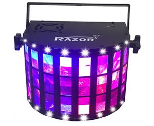 CR Lite Razor ST 2-in-1 LED Multi effects Derby Beam RGBW LED with SMD Strobe