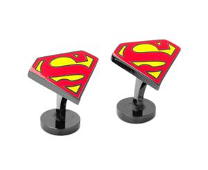 DC Comics Superman Shield Enamel Cufflinks