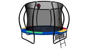 Everfit 10ft Safety Net Trampoline - Multi Colour