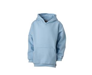 James And Nicholson Childrens/Kids Hooded Sweatshirt (Light Blue) - FU485