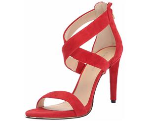 Kenneth Cole New York Women's Brooke Cross Strap Dress Sandal Fuego Size 7.5