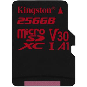 Kingston Canvas React (SDCR/256GB) 256GB microSDXC Class10 UHS-I U3 V30 Card