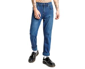 Lee Mens Z Two Jeans In Detour Blue Denim Jeans Slim Blue Jeans