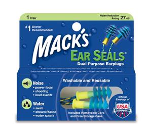 Macks Soft Flanged Earplugs EarSeals