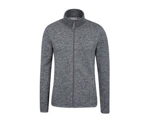 Mountain Warehouse Mens Fleece Lightweight & Breathable with Quick Drying - Grey