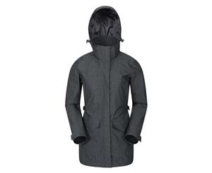Mountain Warehouse Wms Shore Textured Waterproof Womens Jacket - Grey