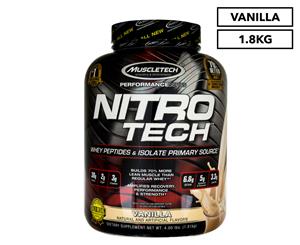Muscletech Nitro-Tech Whey Isolate Protein Powder Vanilla 1.81kg