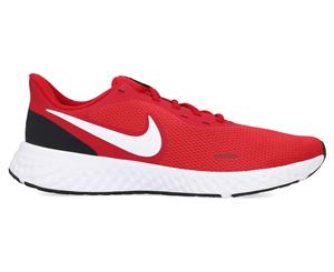 Nike Men's Revolution 5 Running Shoes - Gym Red/White-Black