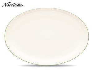 Noritake Colorwave 41cm Oval Platter - Apple/Cream