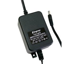 PSK18KR KINGRAY 15V DC 1.7Amp Power Supply 2.5Mm DC Plug Kingray Features Posistor Protection Circuitry and Fully Complies With Australian Energy