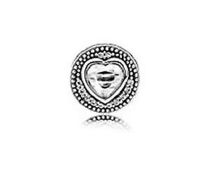 Pandora Essence Collection Passion Charm - Silver/Clear