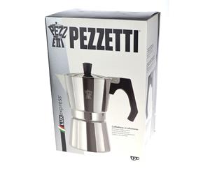 Pezzetti Aluminium Moka Espresso Coffee Maker - 12 Cup