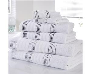 Rapport Spa Towel Bale (6 Piece) (White) - SG13750
