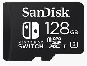 Sandisk Nintendo 128GB (SDSQXAO-128G-GN6ZA) MicroSDXC Card for Nitendo Switch